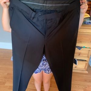 Men’s black dress pants